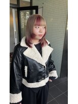 ジルバイジゼル(JILL by GiseL) beige × red