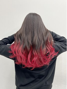 アライブ キチジョウジ(ALIVE Kichijoji) 【ALIVE吉祥寺】カシスレッドグラデーションカラー