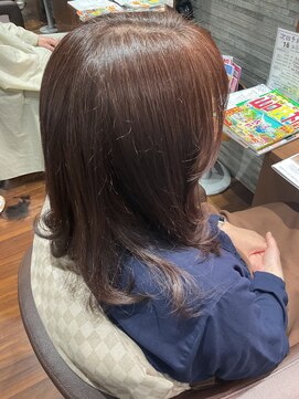 アミカ シーモール店(Amica) ピンクブラウン