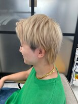 ミエルヘアーエスト 新宿店(mielhair est)&nbsp;ホワイトベージュ☆ブリーチカラー　【新宿】