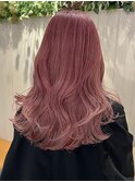ケアブリーチカラーコーラルピンクカラーピンクベージュ