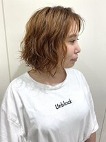 モリオフロムロンドン 大宮店(morio from London) 【大宮】前下がりボブ×パーマ