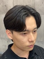 メゾンフォーメン 心斎橋店(Maison for men)&nbsp;韓国風/センターパート/ニュアンスパーマ/フェザーパーマ