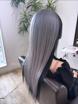 ル ジャルダン ヘアー プロデュース(Le.jardin hair produce) ブラック × シルバー ( シールエクステ)