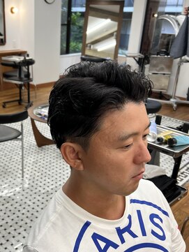 ザデイトウキョウ 表参道 青山(THE DAY TOKYO) 6:4パート/メンズカット/大人メンズ/ビジネスショート