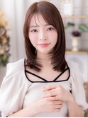 抜け感ハイレイヤーカットミディアムウルフa大宮20代30代40代