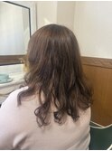 クセを活かしたレイヤースタイル