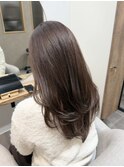 透明感ブラウンベージュ