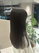 ルカ リノア(Luca lino:a)&nbsp;オリーブグレージュ×まとまるカット