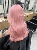 インナーカラー/トリートメント/デザインカラー/ペールピンク
