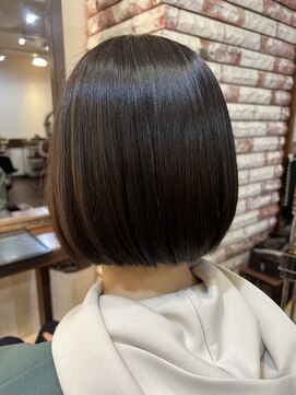グランアージュ 池袋東口店(grandage) まとまり抜群◎艶感ミニボブ×3stepトリートメント