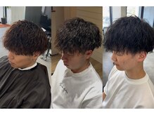 プレズィール(Plaisir)の雰囲気(ツイストスパイラルパーマ/波巻きパーマ/メンズパーマ)