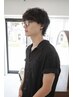 メンズカット+パーマ ¥9,900