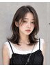 【当店45日以内】根元リタッチ白髪染めカラー+ヒーリングシャンプー