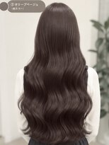 ルノヘアー(Lunohair)&nbsp;美髪ブラウンカラー×顔周りカット韓国ヘア