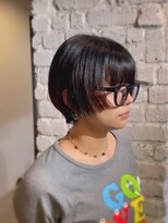 バンビ ミムデオム(BAMBI MIMU de HOMME)&nbsp;ショートボブデザインカット