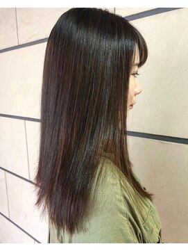 ハウオリ ヘアーワークス(Hauoli hair works) 艶髪ストレート