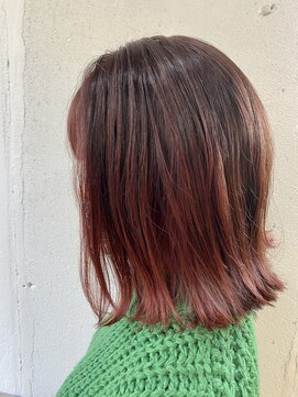 ヘアーワークス ヘルム 渋谷店(HAIR WORKS HELM) グラデーションカラー