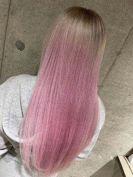 エイト 上野店(EIGHT ueno) 【EIGHT 上野】石田　グラデーション×ベビーピンク