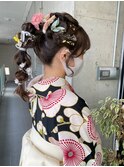 #卒業式 #ガルボ #@garbohair_rina  #ヘアアレンジ