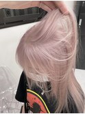 K30_ペールピンク ブリーチ2~3回