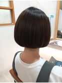 プツっと正統派ボブ