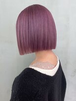 アルバム 渋谷パルコ(ALBUM)&nbsp;ピンクラベンダー_チェリーブラウンフェミニンロング_ba371611