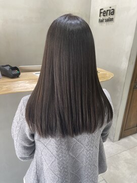 フェリア 松山(Feria) 【Feria松山】白石の美髪矯正☆