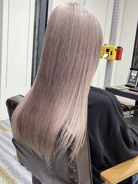 アフューズバイストゥー(Vfuse by StueW) ペールピンクストレート☆[倉敷][岡山]