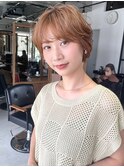 ラフウェーブショート(田岡)