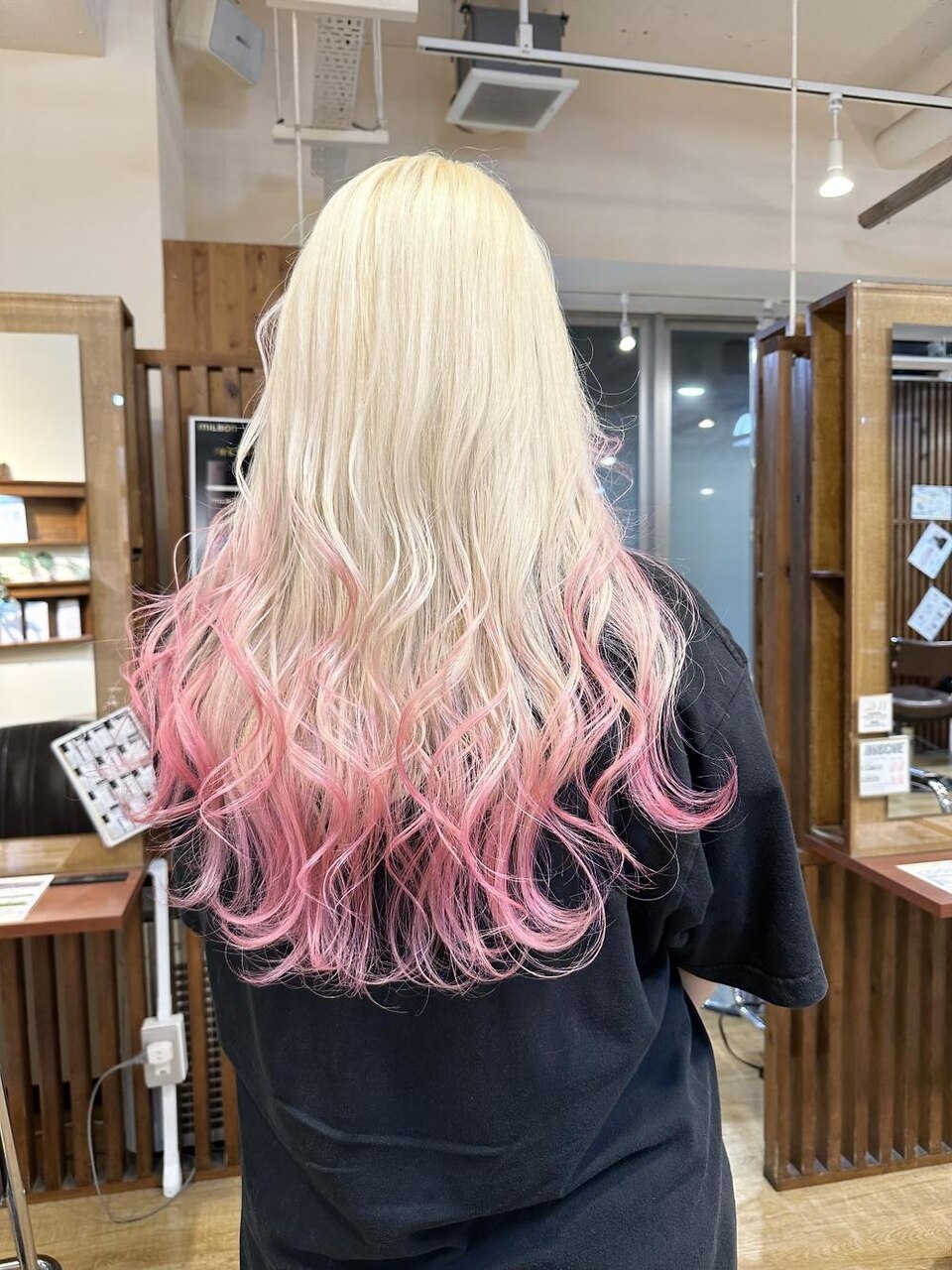 ピンクグラデーションペッパーミルセット ピンクグラデーション