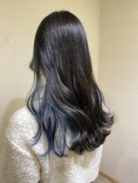 リアン 熊谷本店(Rien)&nbsp;青のインナーカラー