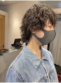 横浜★ウルフカットの波巻きスパイラルツイストスパイラル