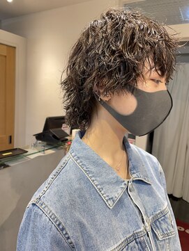 テトラ バイ ネオリーブ 横浜西口店(tetra by neolive) 横浜★ウルフカットの波巻きスパイラルツイストスパイラル