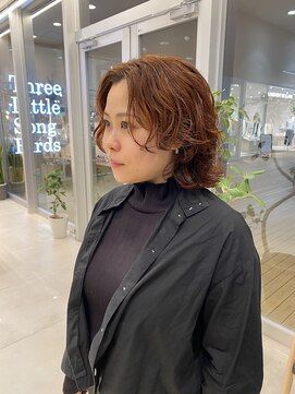 エクリジユウガオカ(equri Jiyugaoka) 【自由が丘】ボブウルフ/30代40代50代