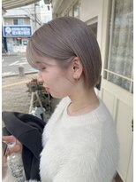 ヘアメイク アンジー(hair make anjii) White beige