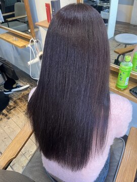 ヨンセンチメートルヒロサカ(4cm HIROSAKA) 艶感ピンクブラウン