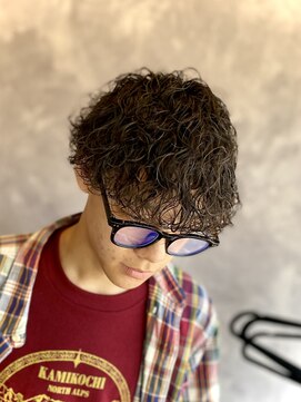 ヘアー クリエイト 縁(Hair Create en) 波巻きパーマ