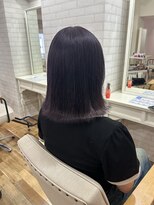 ラナンバイシダ(ranan by sida)&nbsp;［牧内］ラベンダーパープル10代20代ケアブリーチ/暗めカラー