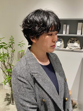 エイゾー 銀座(EIZO) マッシュショートパーマ/マッシュショート/パーマショート