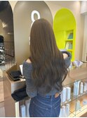 マロンベージュ ブリーチなしベージュ ブリーチなしダブルカラー
