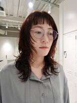 テクネ 天神大名(techne)&nbsp;天神大名ミディアムボブショートボブショートカット緩めパーマ