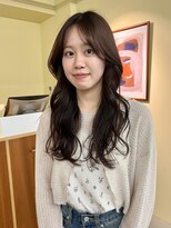 ロジェ(loje)&nbsp;レイヤーカット/レイヤースタイル/ゆる巻/チェリーブラウン