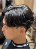 毛流れパーマ