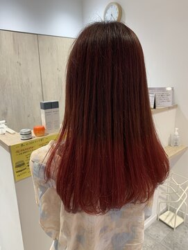 アズールサン 草加西口店(azule-sun) グラデーションカラー,レッド,韓国風カラー【草加】