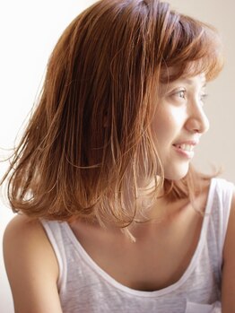 ヘアーリゾートサロン リチェット(Hair Resort Salon Ricetto)の写真/“抜群の透明感”を叶える《THROWカラー》を導入―。アッシュカラーの柔らかさでオシャレ度UP♪