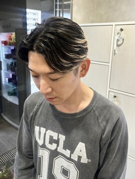 リアン 綱島(Lien) メンズスタイリング/ヘアセット/センターパート/デザインカラー