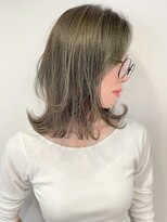 ソト 銀座(soto.)&nbsp;ミディアムヘア /暗めカラー/グランマッシュ/デザインカラー