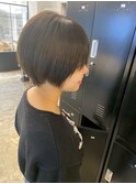 ★ナチュラル丸みショートボブ