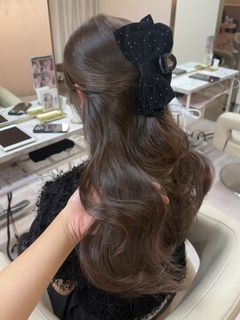 ユニ 表参道(uni) 10代20代30代/韓国風くびれレイヤーカット/ヨシンモリエギョモリ